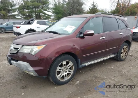 2009 Acura Mdx Technology Package from USA, damaged, VIN 2HNYD28699H508563
